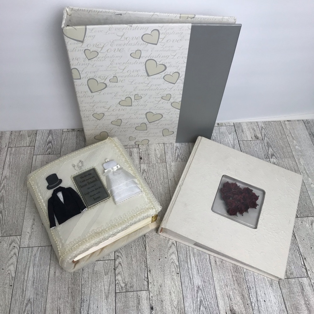 Set of 3 Wedding Albums